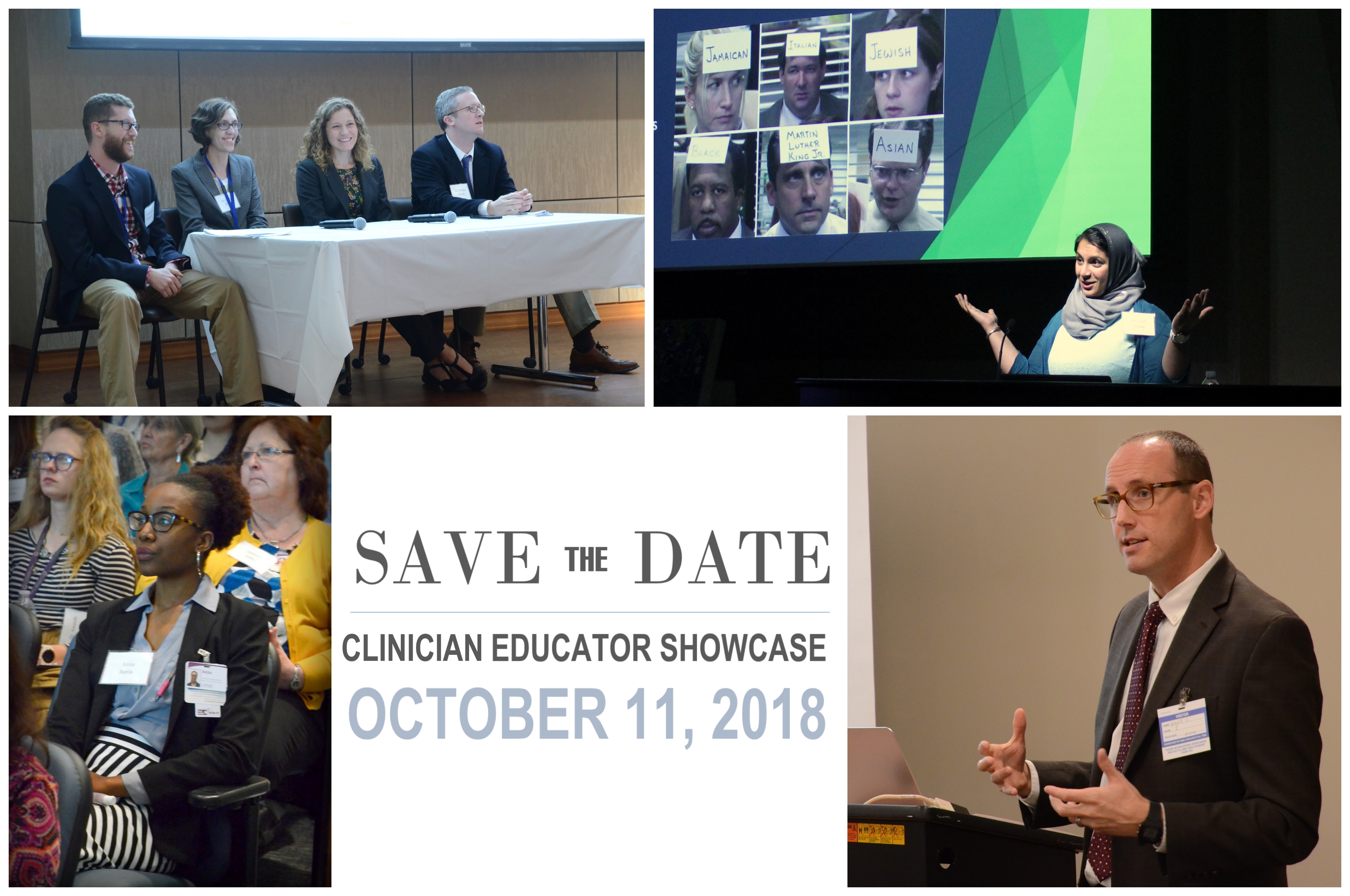 2018 Clinician Educator Showcase Save the Date