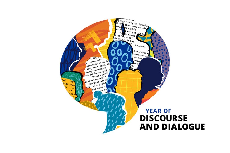 Year of Discourse & Dialogue Logo