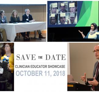 2018 Clinician Educator Showcase Save the Date