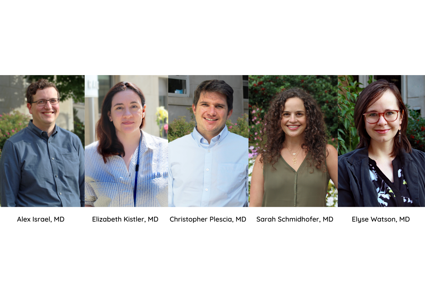Department Welcomes New Clinical Faculty
