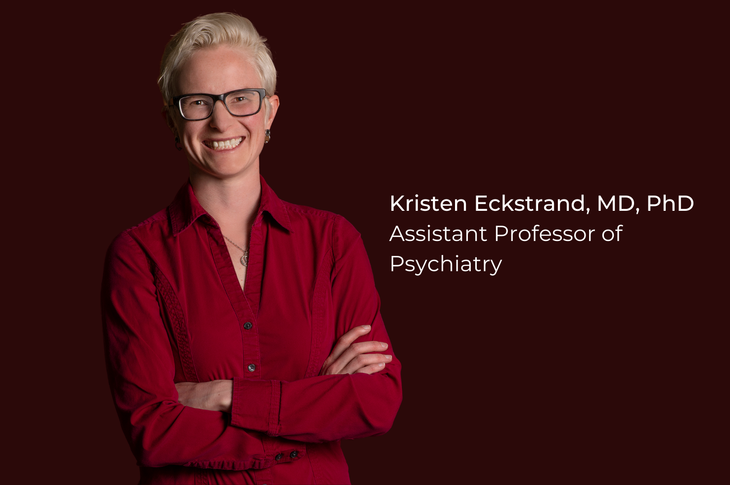 Kristen Eckstrand, MD, PhD, Recognized by Pitt School of Medicine 