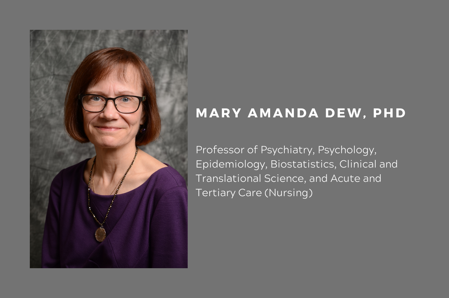 Dr. Mary Amanda Dew