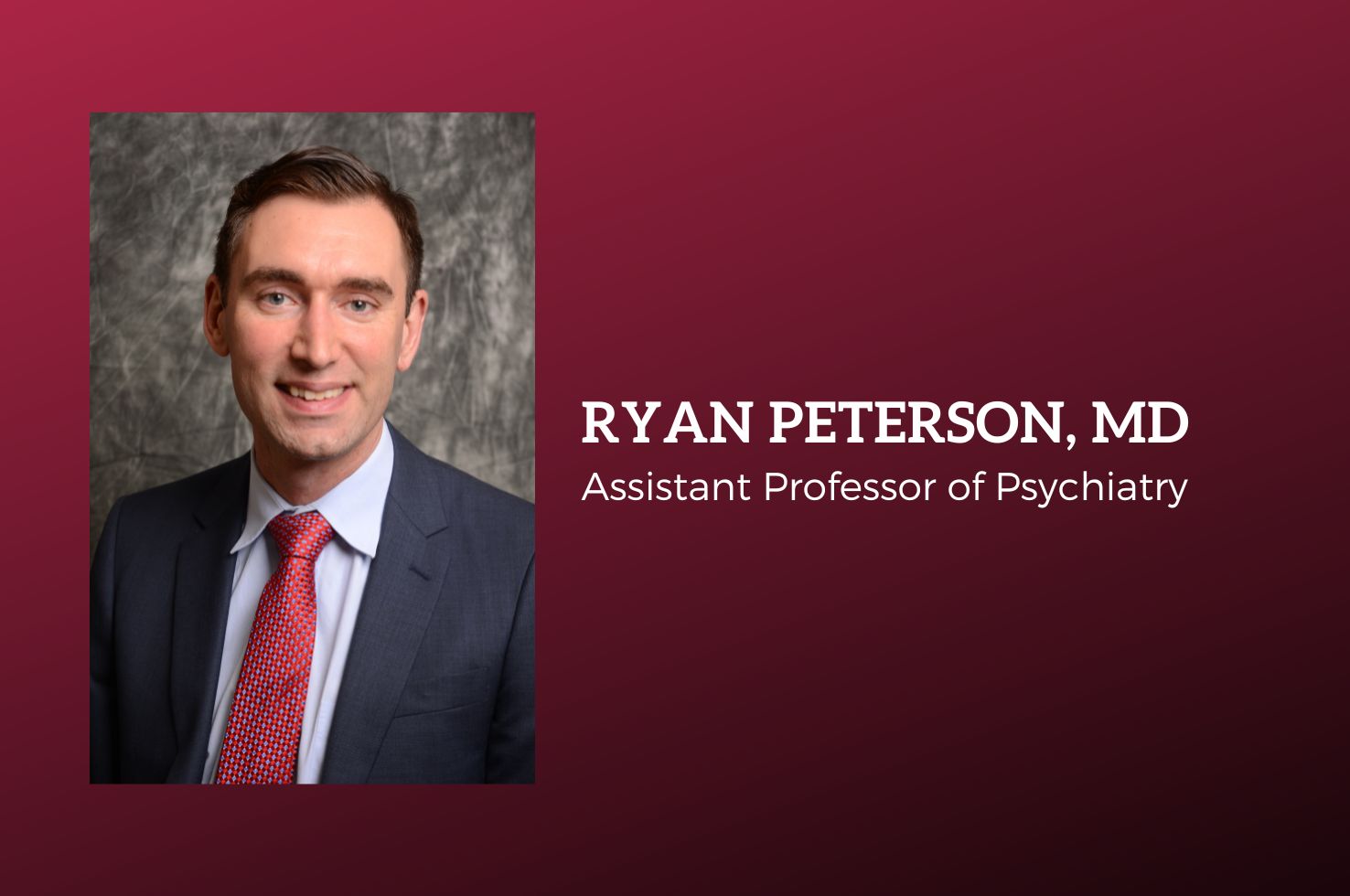 Dr. Ryan Peterson Assumes Leadership Role for Clerkship