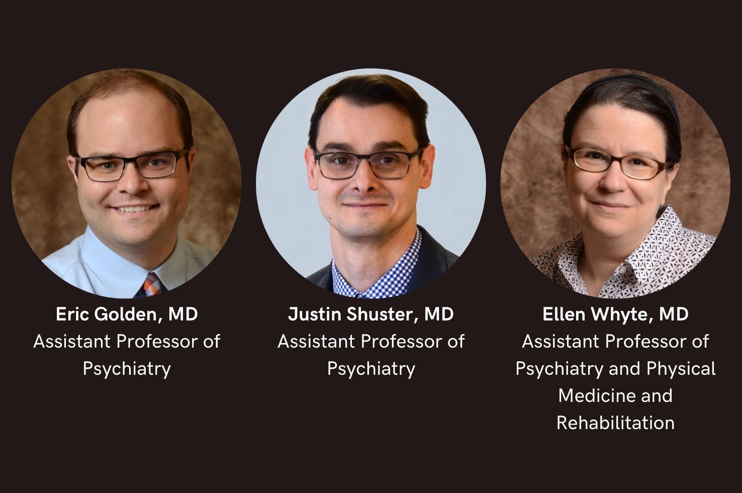 Eric Golden, MD, Justin Shuster, MD & Ellen Whyte, MD Selected for UPMC ...