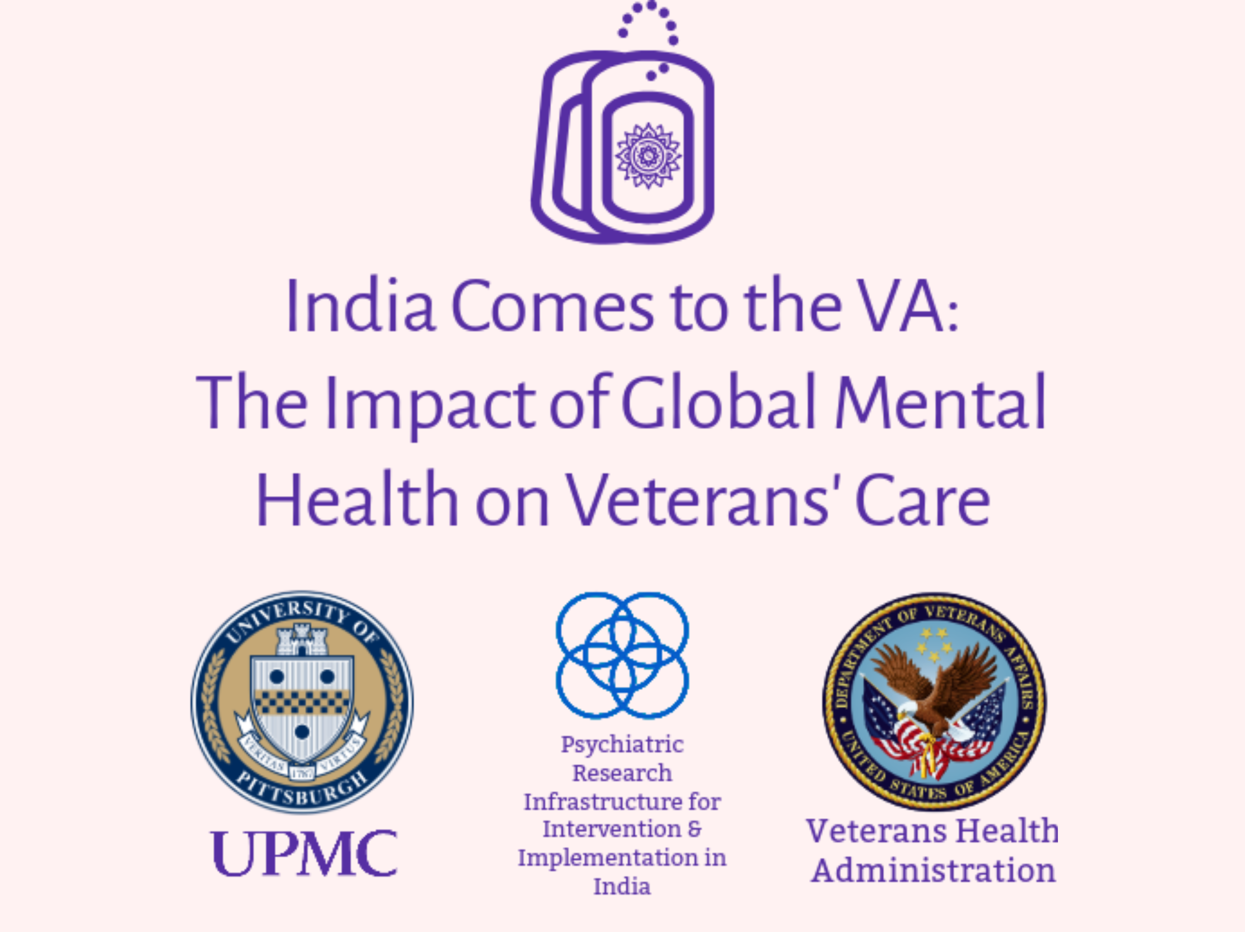 India Come to the VA Pittsburgh