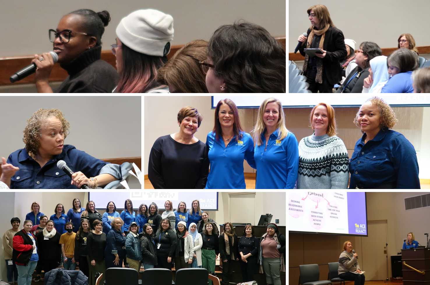 Mosaic of Photos from the From Surviving to Thriving Event