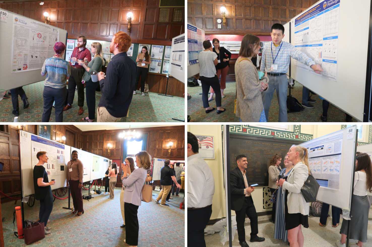 Research Day Poster Session Collage