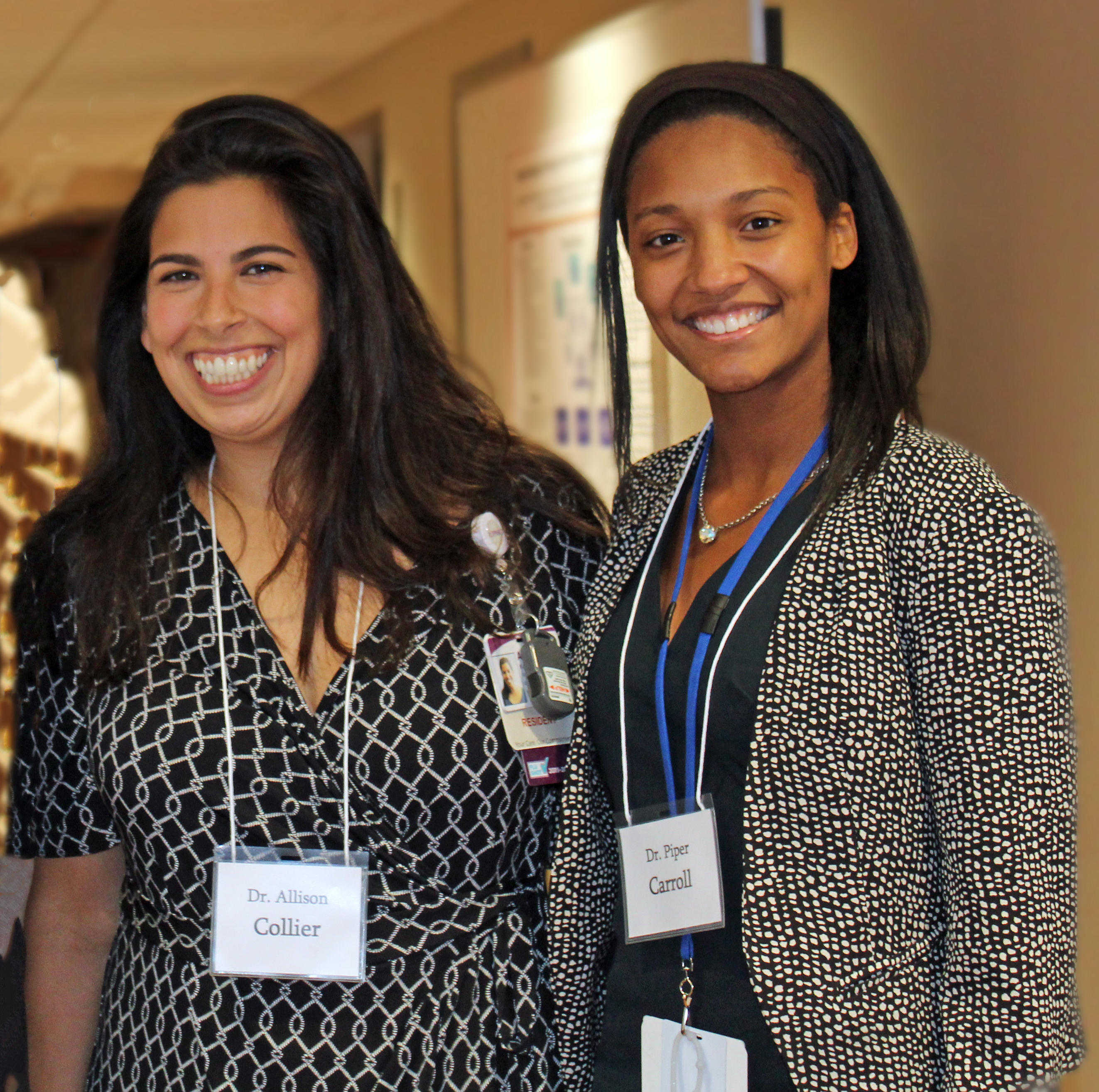 AACE Track residents Amanda Collier and Piper Carroll