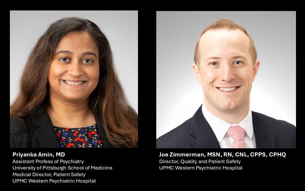 Dr. Priyanka Amin and Joe Zimmerman