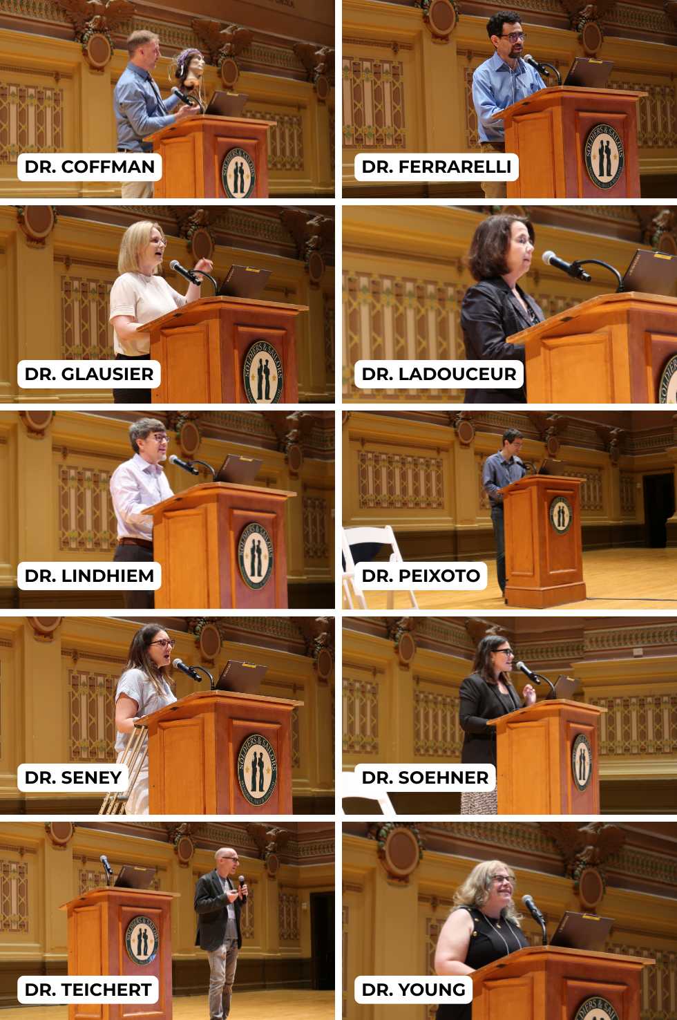 Fast Pitch Psychiatry Presenters at the 2025 Research Day