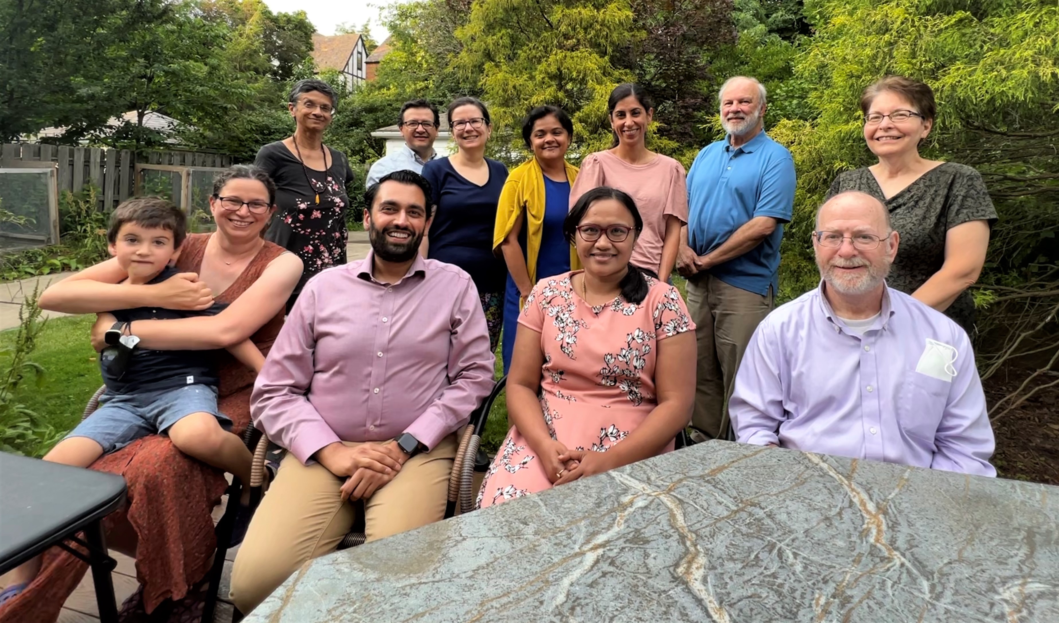 Geriatric Psychiatry Division faculty and fellows meet regularly at the home of a faculty member for dinner and a Journal Club discussion.