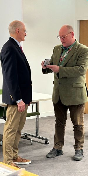 Dr. Dan Buysse Presented with University of Oxford Award