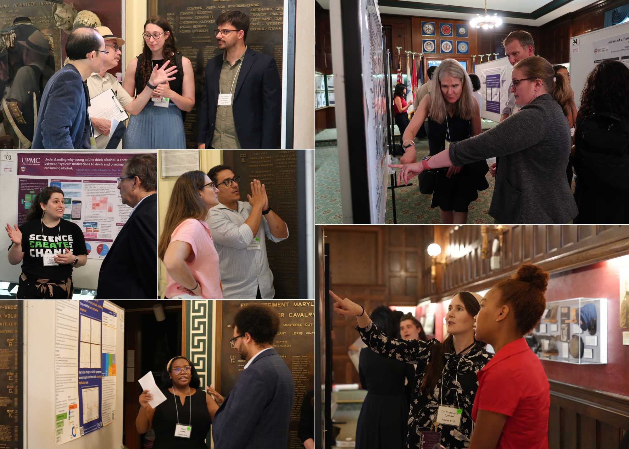 Research Day Poster Session Collage 1