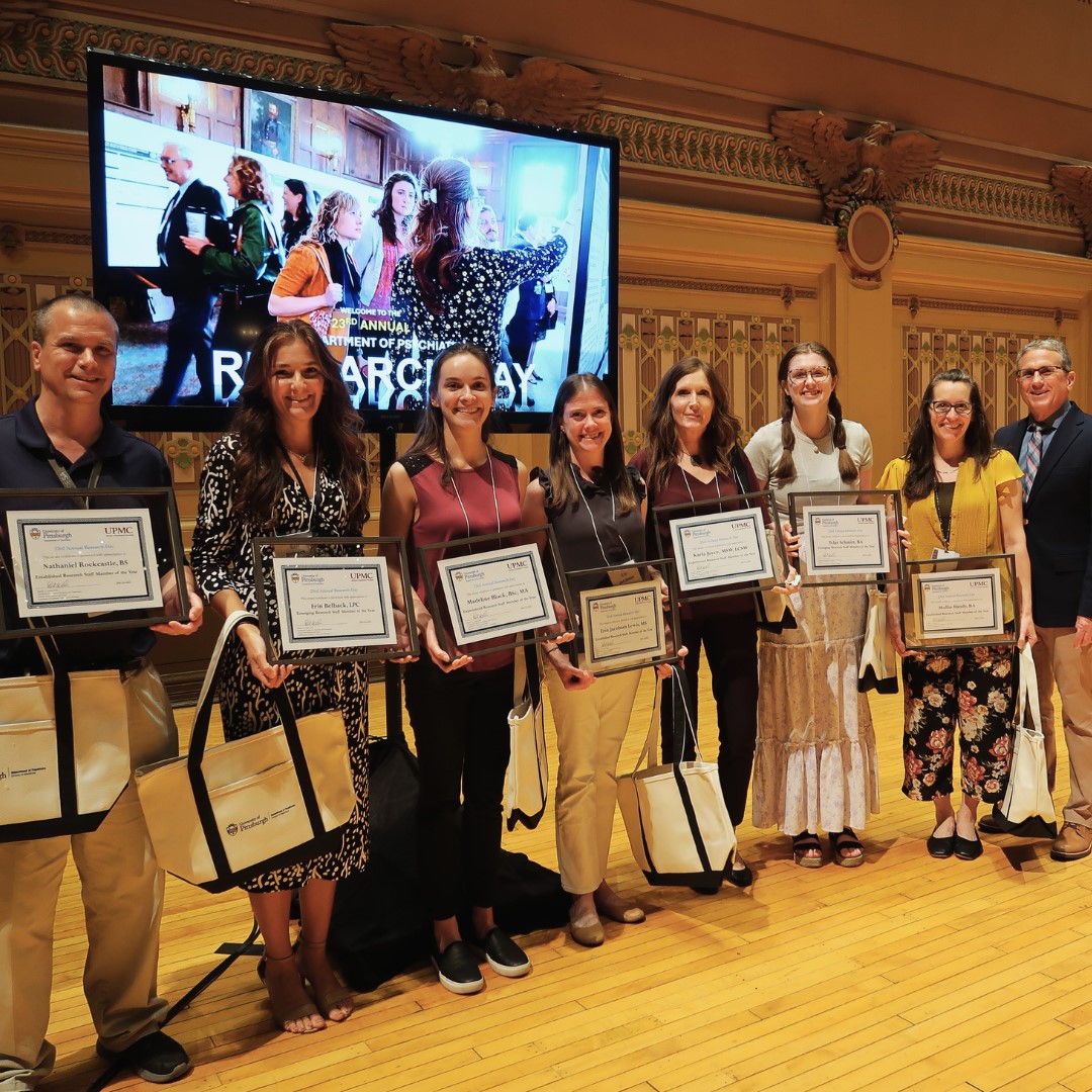 Research Day Staff Members of the Year 