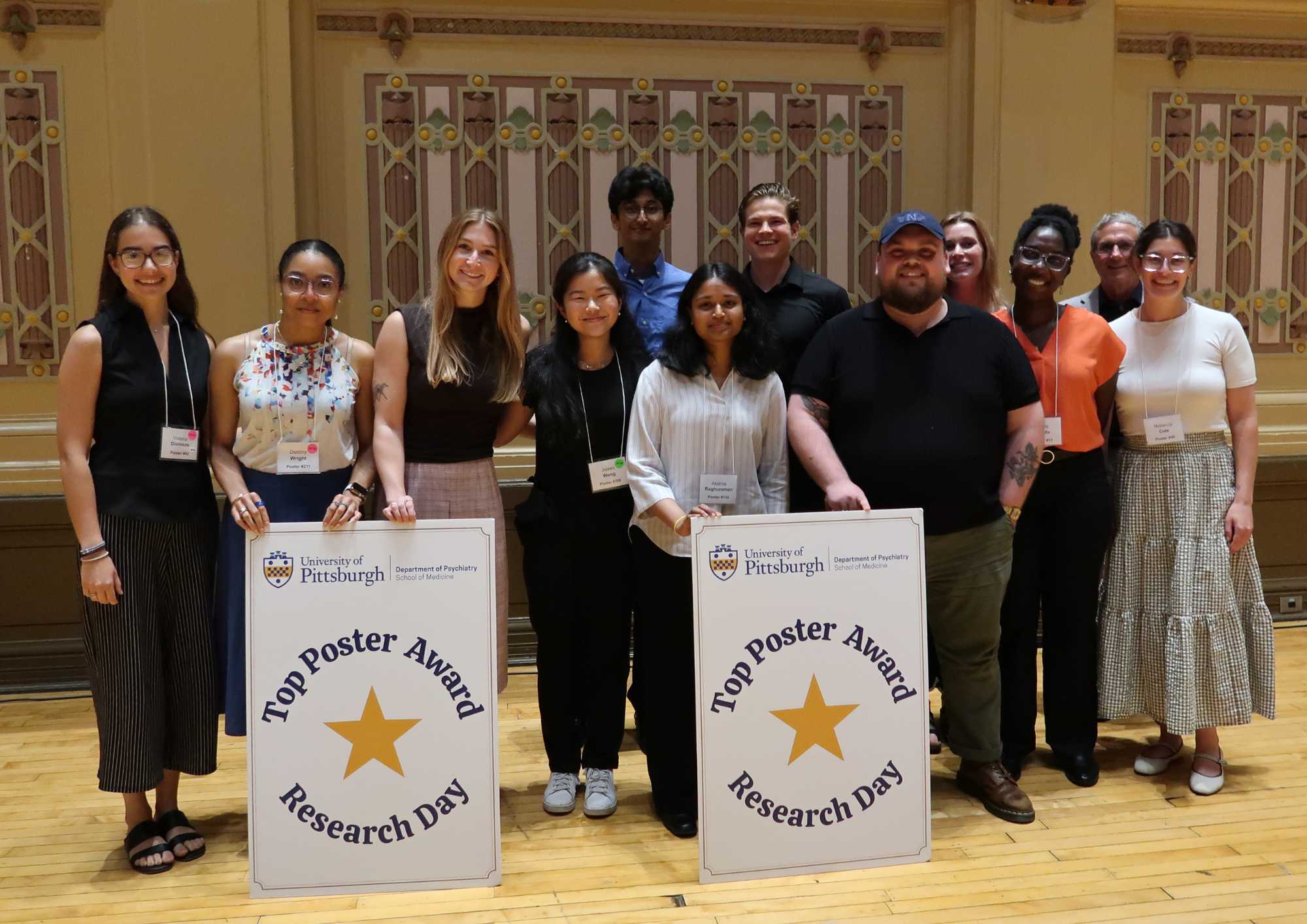 Science Trainees Poster Prize Winners