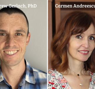 Drs. Andrew Gerlach and Carmen Andreescu