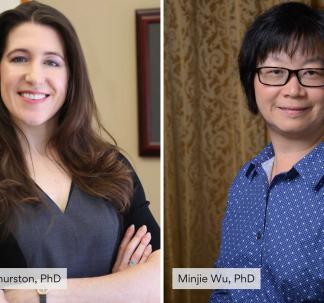 Drs. Rebecca Thurston and Minjie Wu