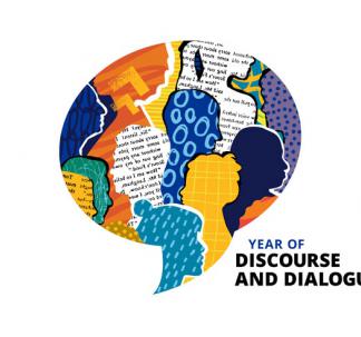 Year of Discourse & Dialogue Logo