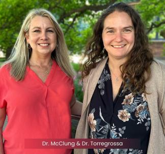 Drs. Colleen McClung and Mary Torregrossa