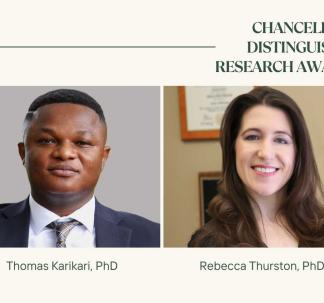 Drs. Thomas Karikari and Rebecca Thurston