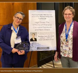 Dr. Natacha De Ganna Receives Award